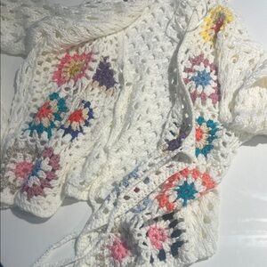 Colorful Crochet Women's Sweater